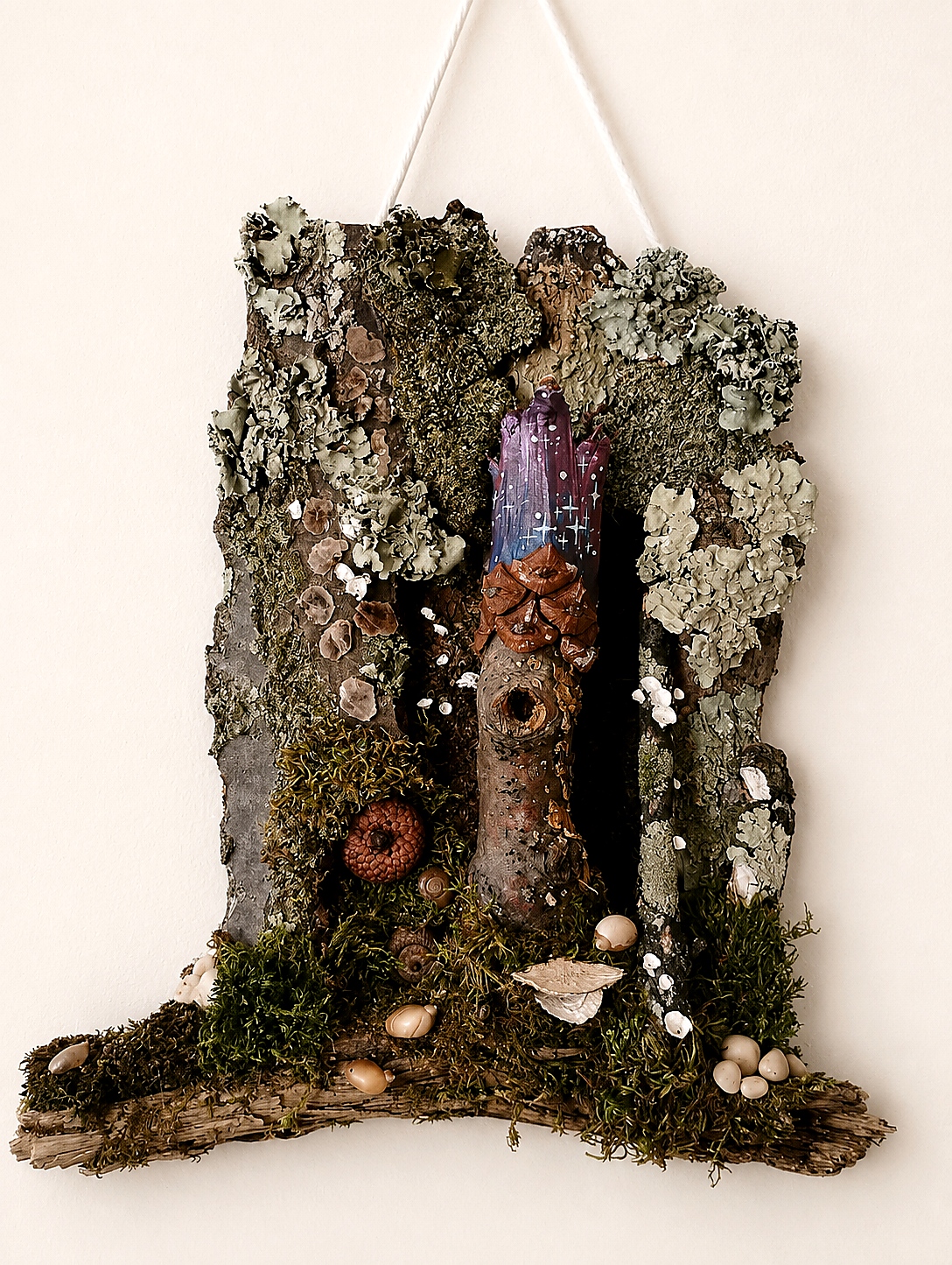 Enchanted Castle — Original painting by Kyro The Art Fairy