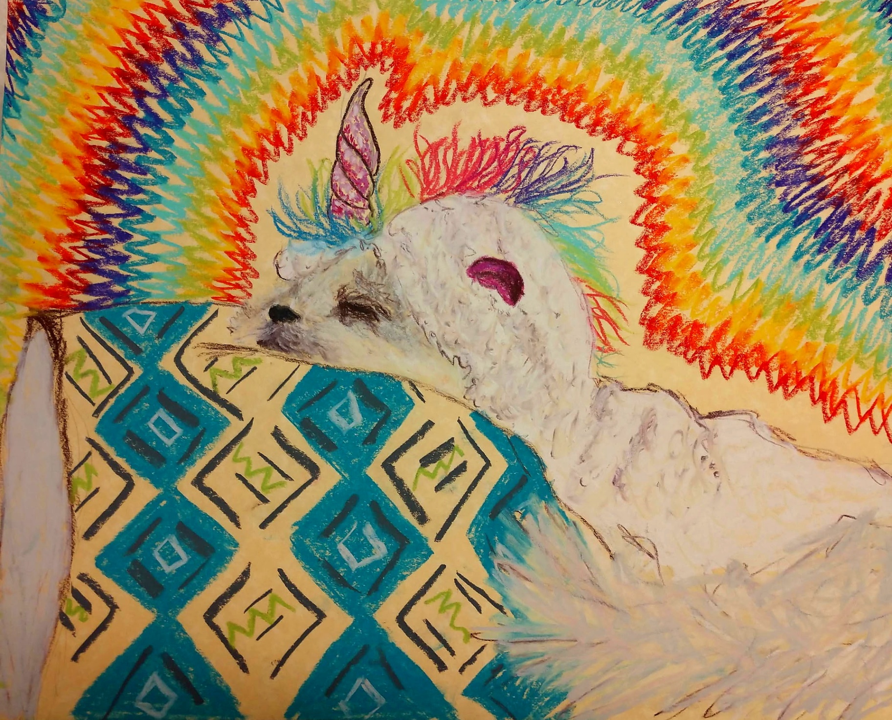 A Big Day For Pepe — Original painting by Kyro The Art Fairy